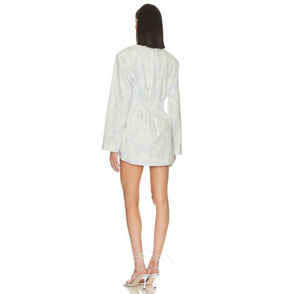 NEW FOR LOVE & LEMONS chantal blazer dress in blue